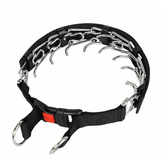 Stud Collar, No Pull Collar, With Reflective Cover, Adjustable Stainless Steel Dog Training Collar