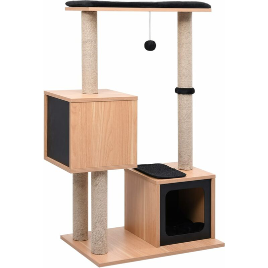 Cat Tree with Sisal Scratching Mat 104 cm FF170924_UK - Topdeal