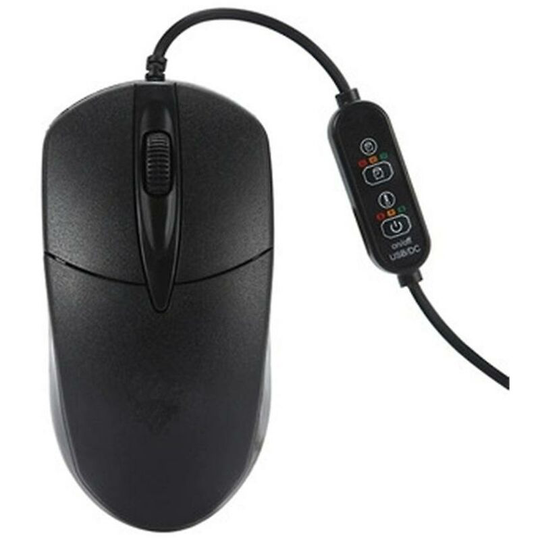 Heating Wired Mouse Winter Ergonomic Usb Corded Plug & Play Smart Mice For Home Office - Flkwoh