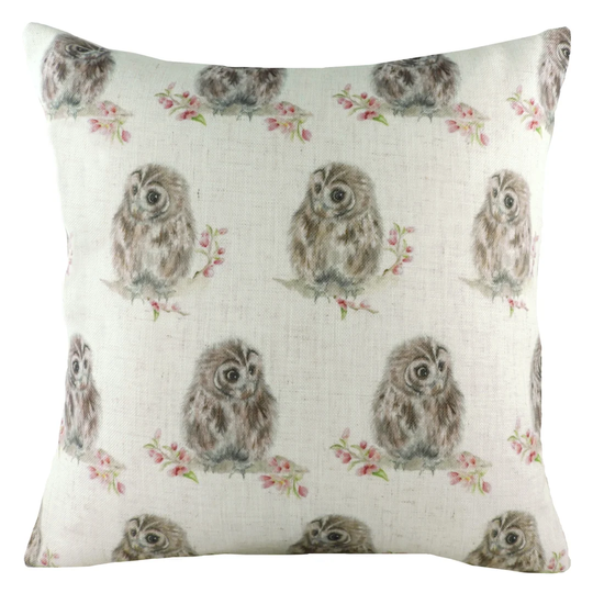 Alessa Owls Cushion with Filling