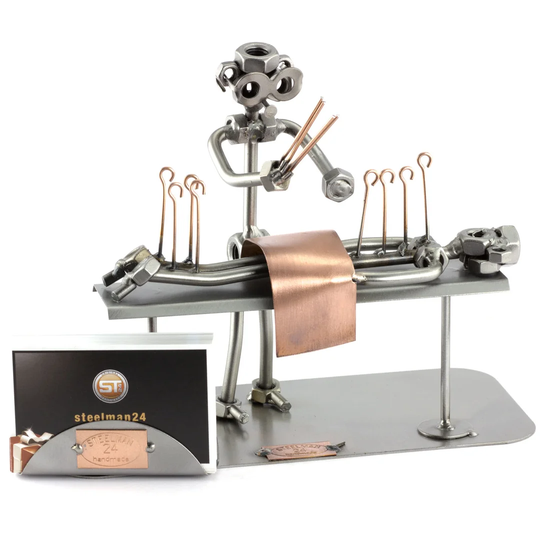 Acupuncturist Screw Man Place Card Holder