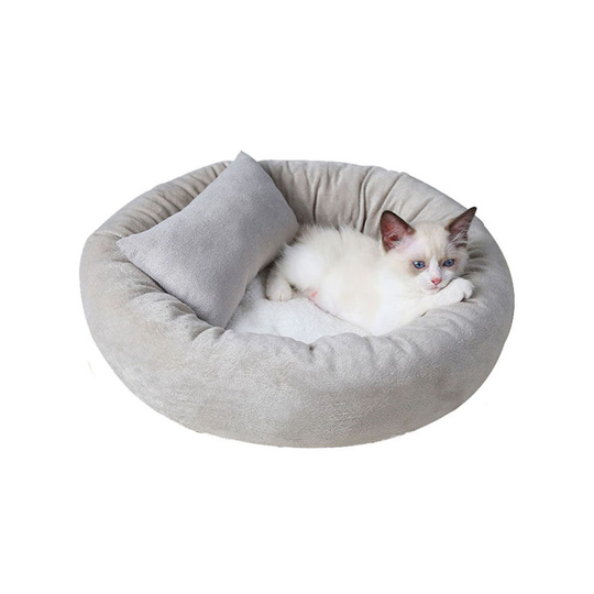3 Pcs Cat Bed 54cm Grey