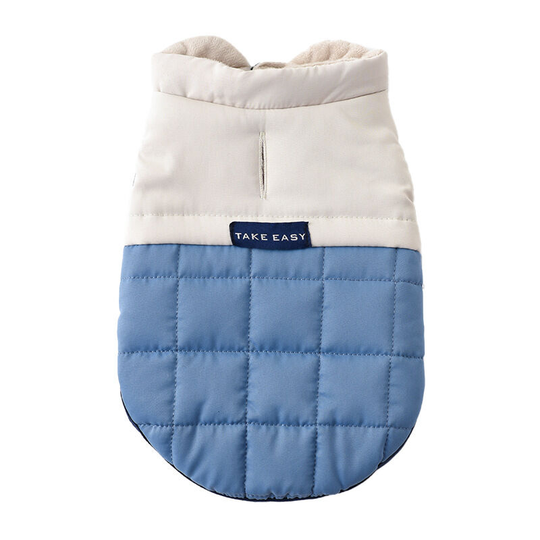Pet vest, padded and thickened vest Small and medium dog clothes Dog clothes for small and medium dogs(M)