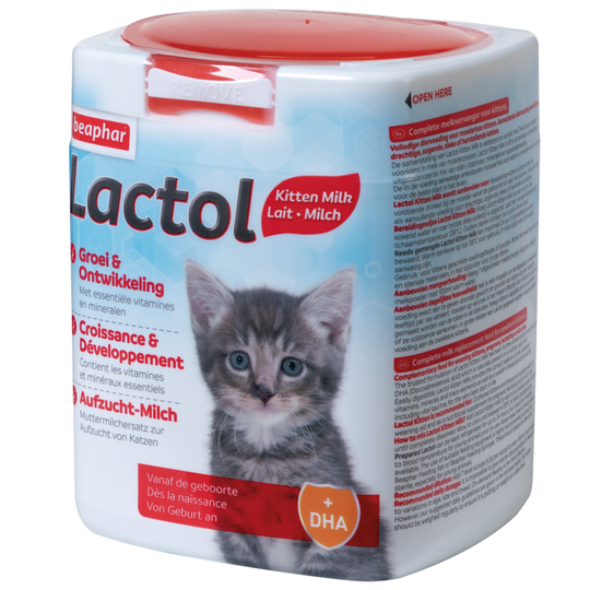 beaphar Lactol Milk Replacer for Kittens - 250g