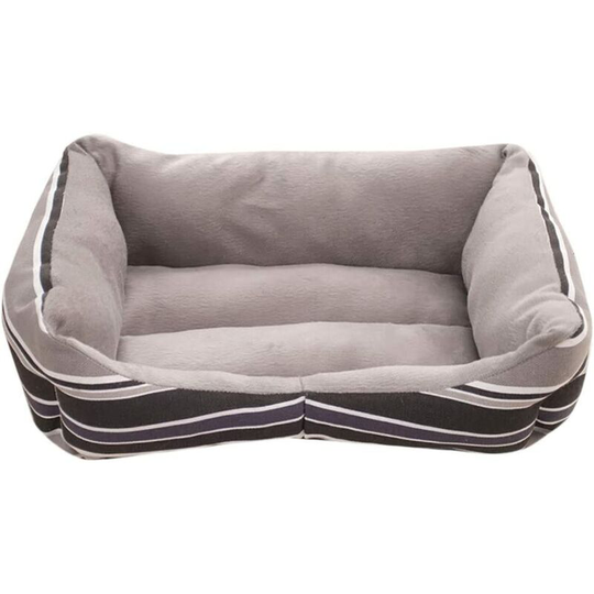 Pet shop,Dog,Dog bedding,Dog basket and basket Dog bed,Basket Basket, Dog cushion (68x55x16cm, Grey)