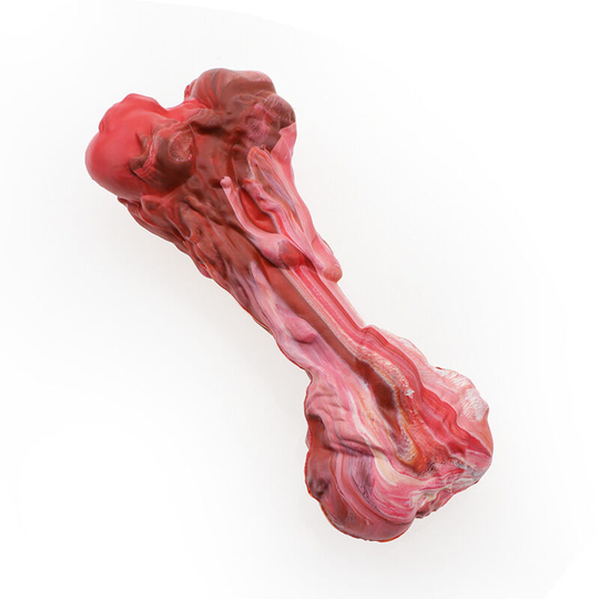 Dog Bite Toy Food Grade Bite Resistant Dog Toy (Flesh)