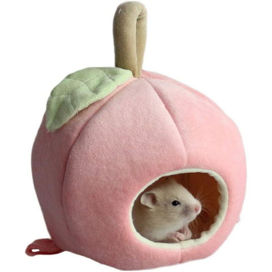 Osqi - Pet Apple Hammock Toy for Small Animals, Squirrels, Chinchillas, Guinea Pigs, Rats, Mice, Rabbits