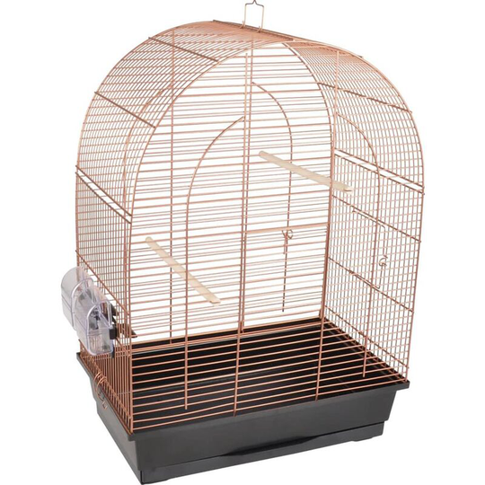 Bird Cage Klara 2 Copper 45x28x62.5 cm Flamingo Brown