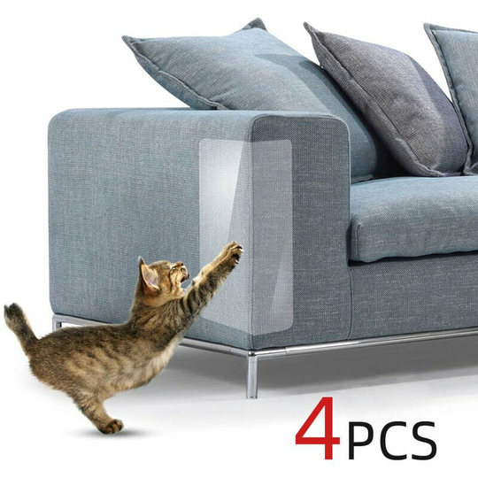 B23202 Stickers scratch 4 pieces sofa furniture protection cat, size xs