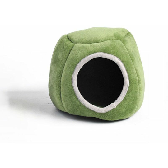 Cuddly Plush Hamster Bed, Soft Guinea Pig Bed, House for Hedgehog/Guinea Pigs/Hamsters/Ferret(21×17cm,Entrance Size: 9cm)