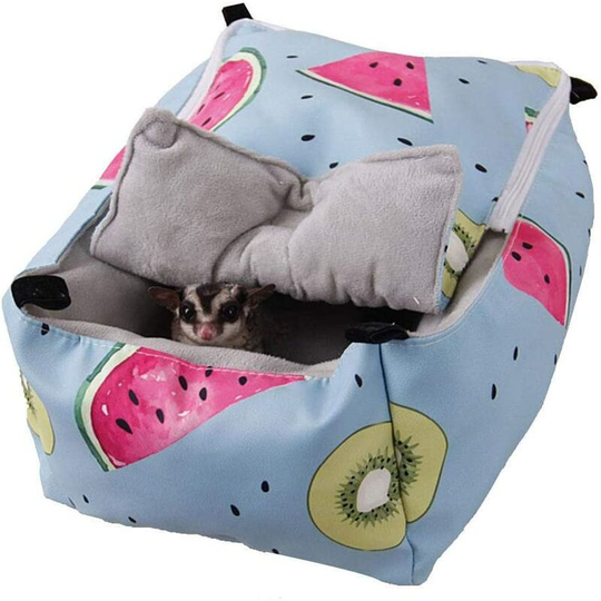 Winter Pets Warm Guinea Pig Rabbit Hedgehog Bed Squirrel Hamster Hanging Cage Accessories