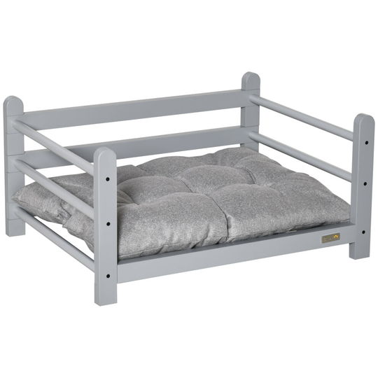 PawHut 65cm Raised Pet Bed Elevated Dog bed For Small Sized Dogs