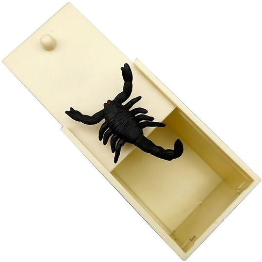 Magic Scary Spider/Mouse/Scorpion Prank Box Joke Gag Trick Play Kids Adult Toy