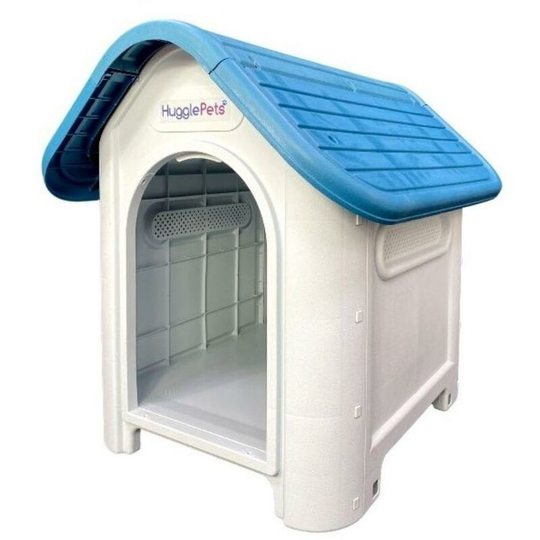 HugglePets Kennel - 419 - Blue Roof