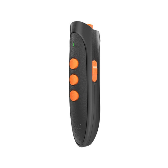 New dog repeller, dog trainer, ultrasonic dog repeller, hand-held bark stopper (orange) - Muff