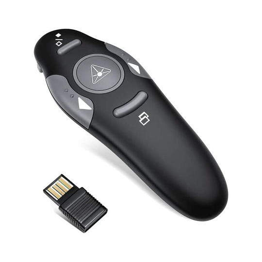 2.4 GHz usb Wireless Presenter Remote Control Laser Pointer Pen Red rf PowerPoint Presentation Clicker ppt Controller for Meeting Teaching Speech