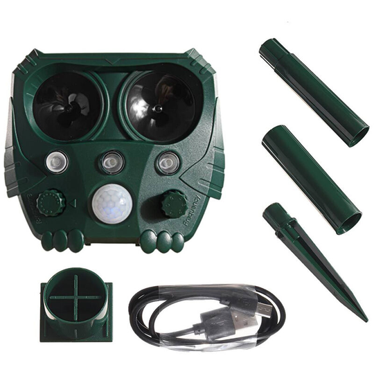 Usb Outdoor Animal Driving Device Solar Energy Repeller Frighten Animal Machine usb Mouse Expeller