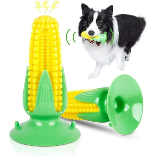 Interactive chew toy with suction cup, used for dog teeth cleaning and chewing training, suitable for small, medium and large dogs