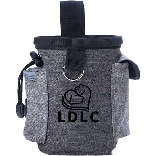 Bearsu - Food Bag, Dog Training Bag, Treat Dog Waist Pouch Hands Free Bag, Treat Bag for Dog Training and Education, Pet Dog Training