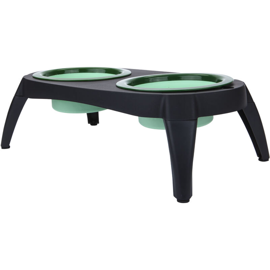 VFM/Crufts - Twin Feeding Bowls Travel Collapsible Portable Dish