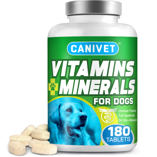 CANIVET Multivitamins for Dogs - 24 Essential Daily Vitamins & Minerals