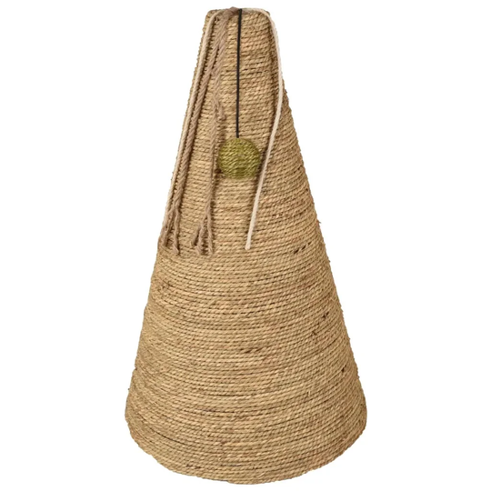 Flamingo Cat Scratching Cone 30 x 50cm Seagrass