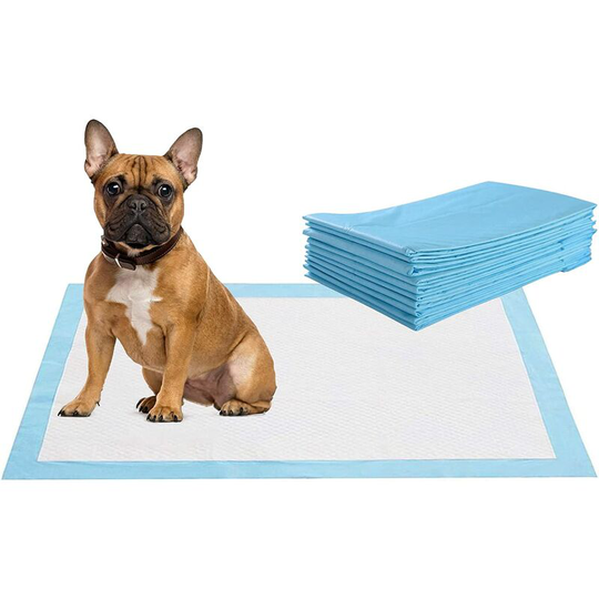 Costway - Puppy Training Pads,Super Absorbent & Leakproof Dog Cat Pee Pad with 5-Layer Design, Disposable Pet Floor Toilet Mats (60*90CM 150 Pack)