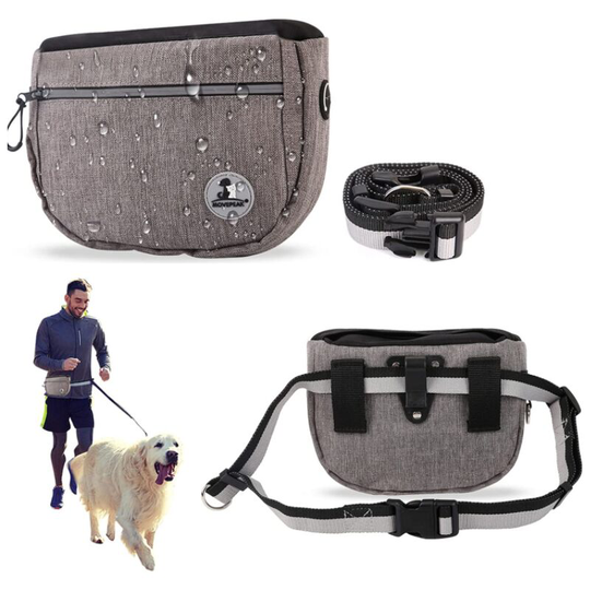 Dog Training Bag Betterlife Dog Treat Bag Large Capacity Multifunctional Waterproof Dog Food Bag with Adjustable Belt Hands-Free Pet Training Bag