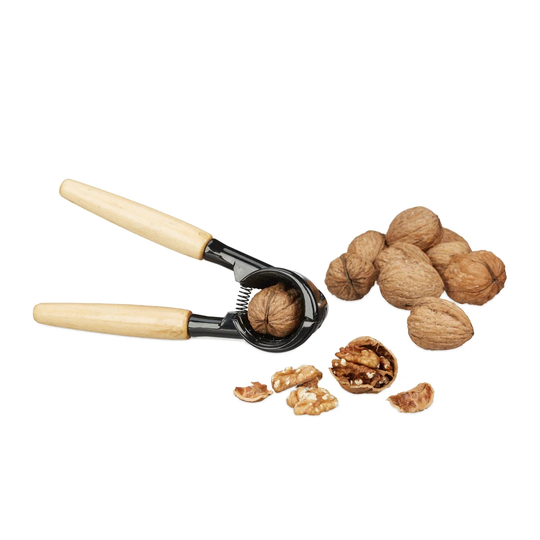 Stroupe Aluminium and Wood Nut Cracker