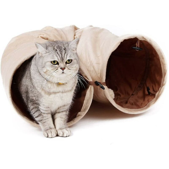 Pet Toy Cat Tunnel Road, Drill Hole, Foldable And Soft - Thsinde