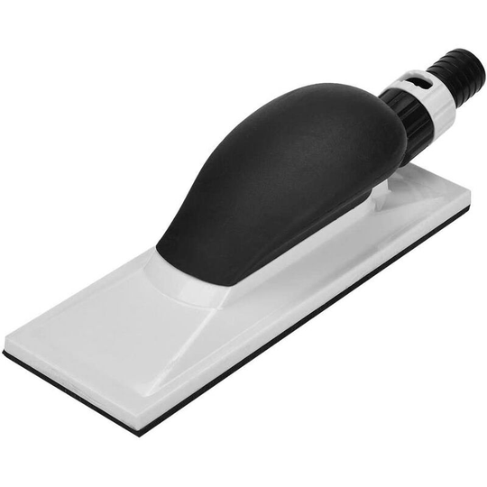Aougo - Manual Sanding Block Dust Extraction Sanding Sponge Grinding Block Dust Free Hand Sander with Handle