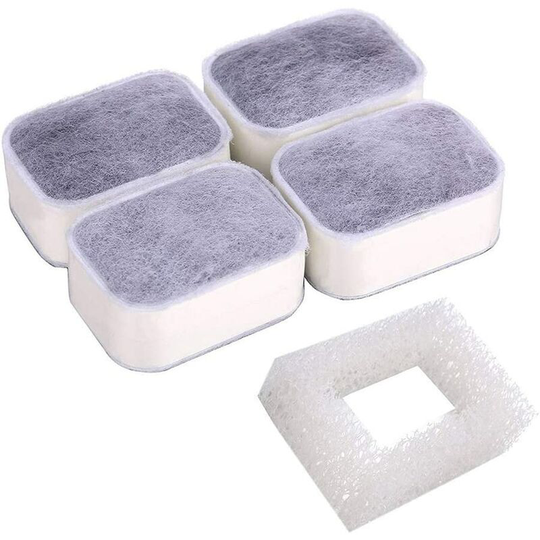 Readcly - Replacement Filters for Automatic Pet Fountain, Cat Water Fountain, Replacement Filter for Dog Water Dispenser, Premium Cotton Activated