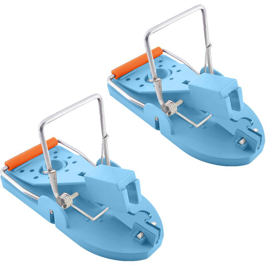 2pcs Reusable Rat Catch Mice Mousetraps Mousetrap Bait Spring Rodent Catcher Pest Control