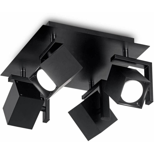 Black mouse ceiling light 4 bulbs