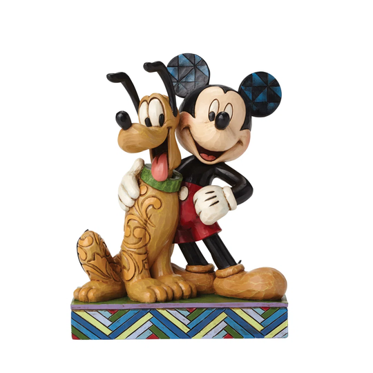 Disney Mickey and Pluto Figurine