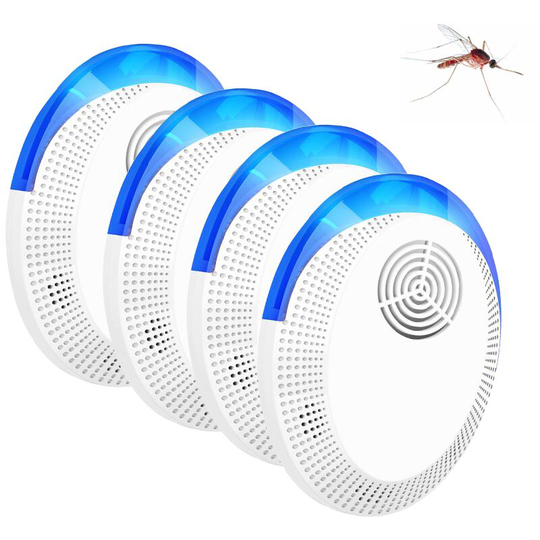 Sun Flowergb - 2Pcs Ultrasonic Mosquito Repeller, Ultrasonic Insect Repeller, Safety Insect Repeller, Electronic Mouse Mosquito Repeller with