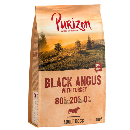 Purizon Black Angus Beef with Turkey Adult - Grain-free - 400g
