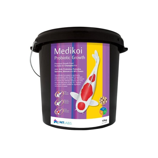 MediKoi Probiotic Growth 6mm 10kg Pond Fish Pellet