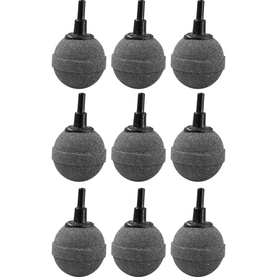 9x Pond Airstone Round 40x40mm - Pisces
