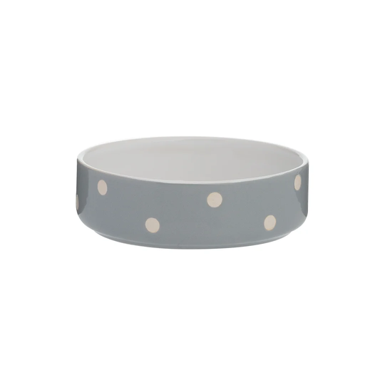 Polka Dot Dog Bowls