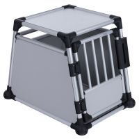 Trixie Aluminium Dog Crate - Size S: 55 x 78 x 62 cm (L x W x H)