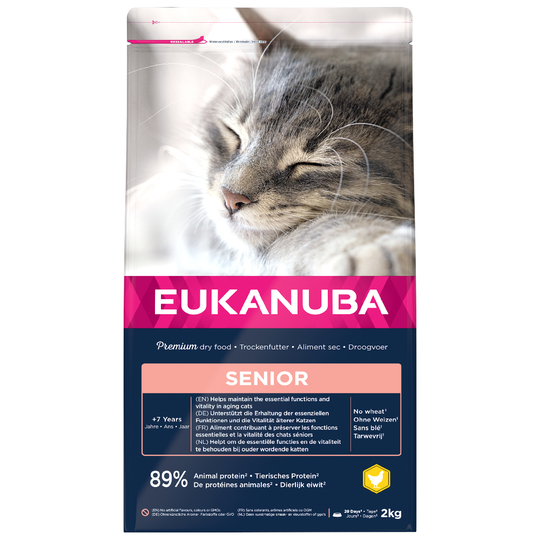 2kg Eukanuba Dry Cat Food - 15% Off!* - Top Condition 7+ Senior (2kg)