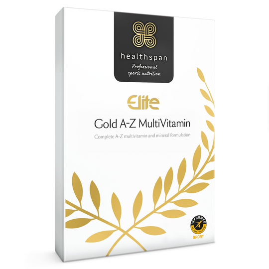 Healthspan Elite Gold A-Z Multivitamin, 120 Tablets, Vegan