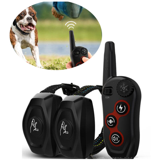 Thsinde - Dog Training Collar - Waterproof Electric Rechargeable Collar with for Small / Medium / Large Dogs, Portable Bark Control Collar with