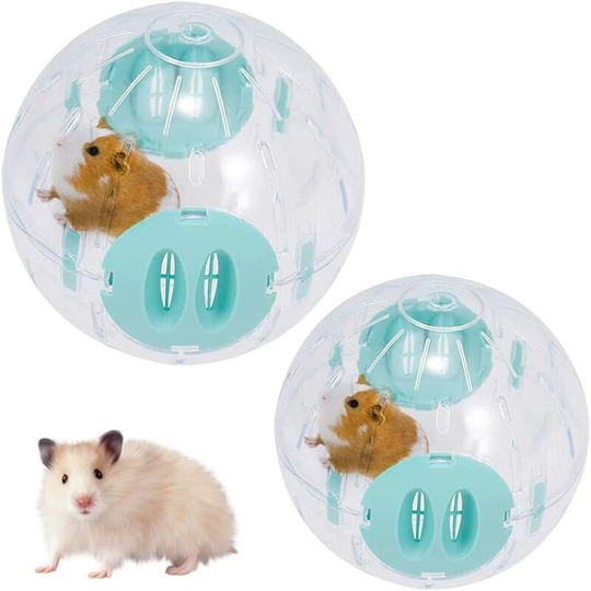Devenirriche - Hamster Ball Hamster Exercise Ball Hamster Running Wheel Exercise Wheels Toy Hamster Ball for Small Animals Chinchillas Mouse Running