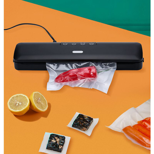 Benobby Kids - Bonsenkitchen Sous Vide Machine for Dry and Wet Foods - Sous Vide Apparatus with Cutter Knife, Vacuum Bags Included, Vacuum Sealer