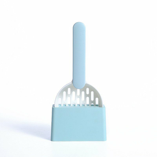 Perle Rare - Cat Litter Shovel and Cat Litter Scooper - Premium abs Plastic Cleaning Tool - Durable and Easy to Clean - 1 Piece (Base)