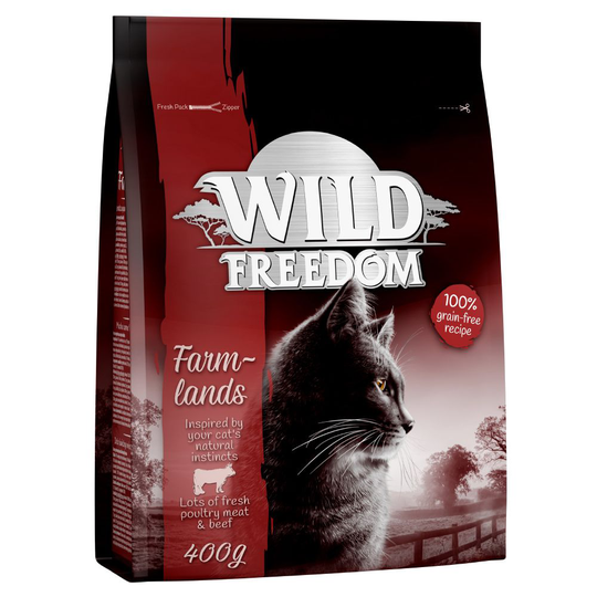 400g Wild Freedom Dry Cat Food - Special Price!* - Farmlands - Beef (400g)