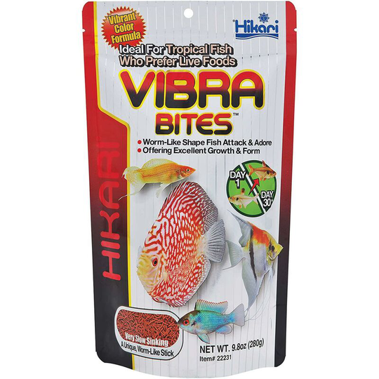 Hikari - Vibra Bites Tropical Fish Food - 280g