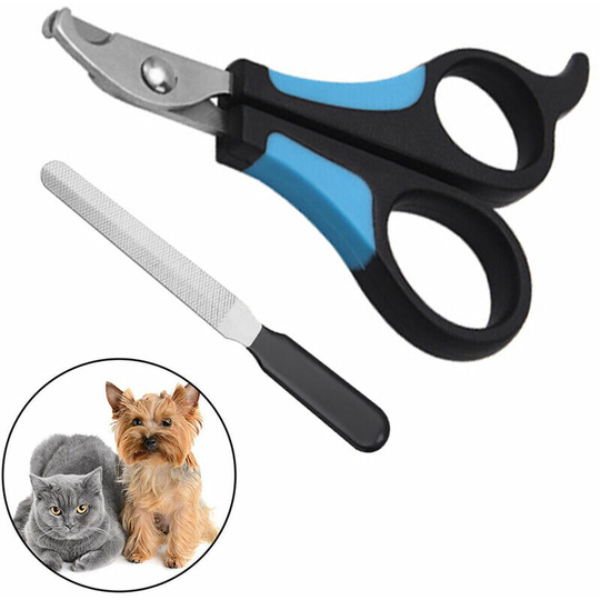 Cat Nail Clippers Unique Professional Stainless Steel Pet Claw Scissors for Dogs, Puppies, Rabbits and Small Animals, Style 2